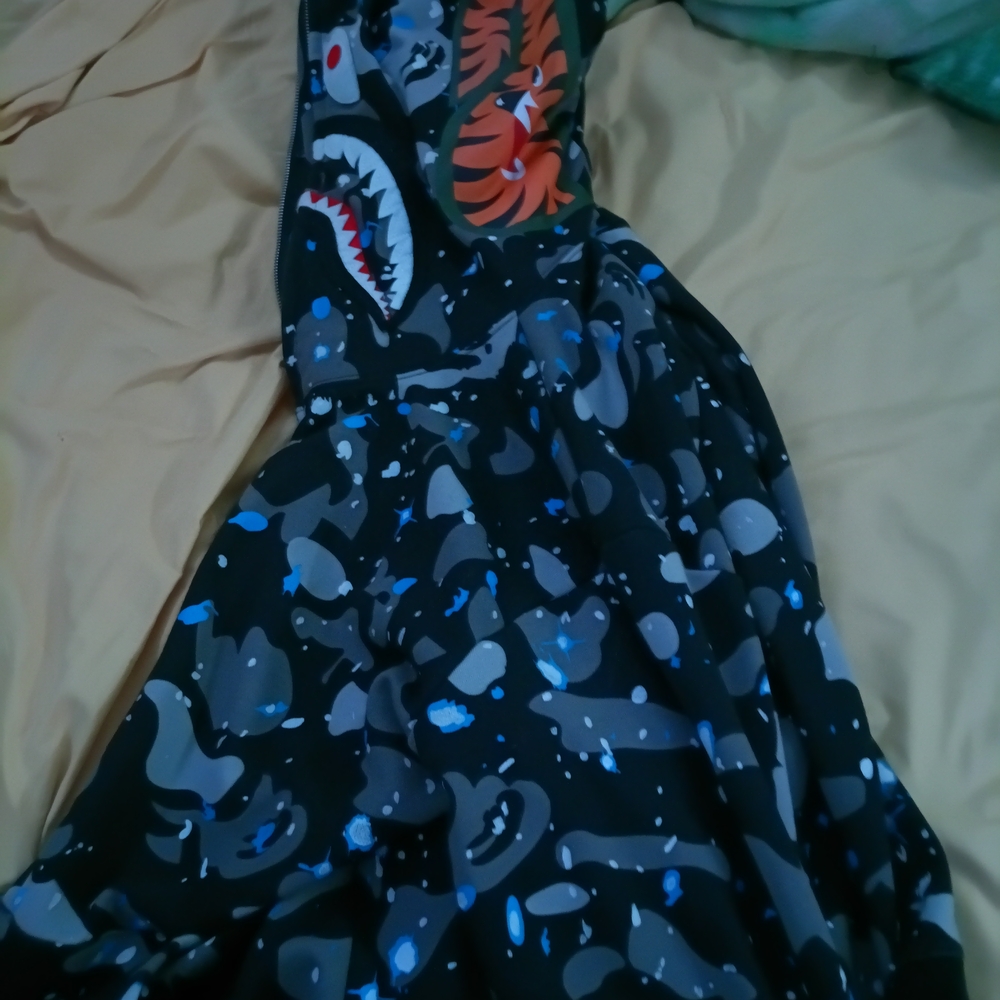 Men's Black Camouflage Jacket